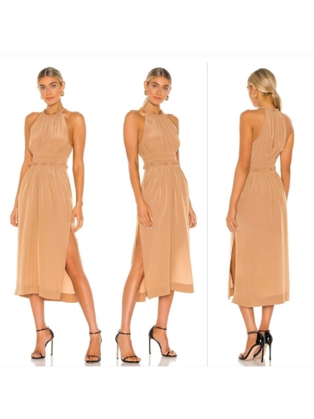A.L.C. Midi Dress in Toffee